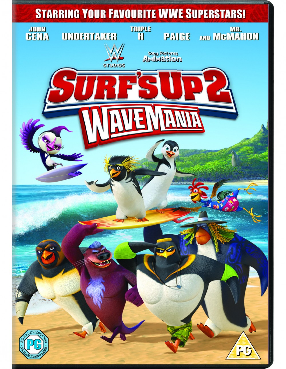 Surf's Up 2 Wavemania HE Release Details Starring WWE Superstars