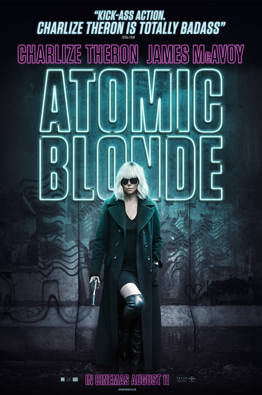 Image result for Atomic Blonde Film posters
