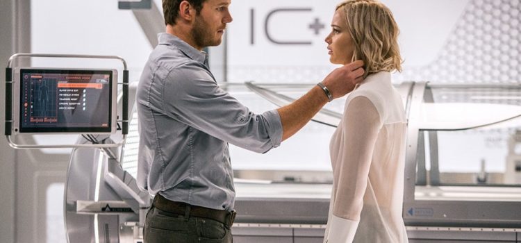 Lawrence And Pratt Star In Passengers Poster