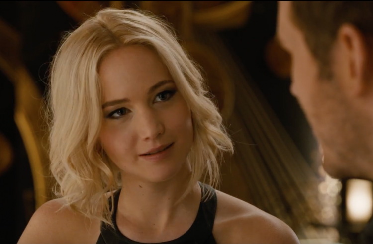 Lawrence And Pratt Go Dating In New Passengers Clip