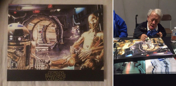 Win A Signed R2-D2 Canvas Print – Signed By The Late Kenny Baker *CLOSED*