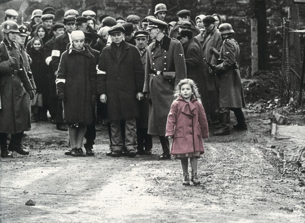 Liam Neeson as Oskar Schindler in Steven Spielberg's Schindler's List (1993)