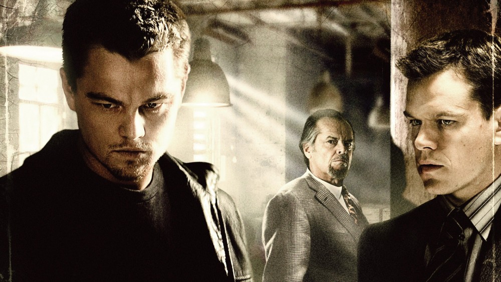 Leonardo DiCaprio and Matt Damon in Martin Scorsese's The Departed (2006)