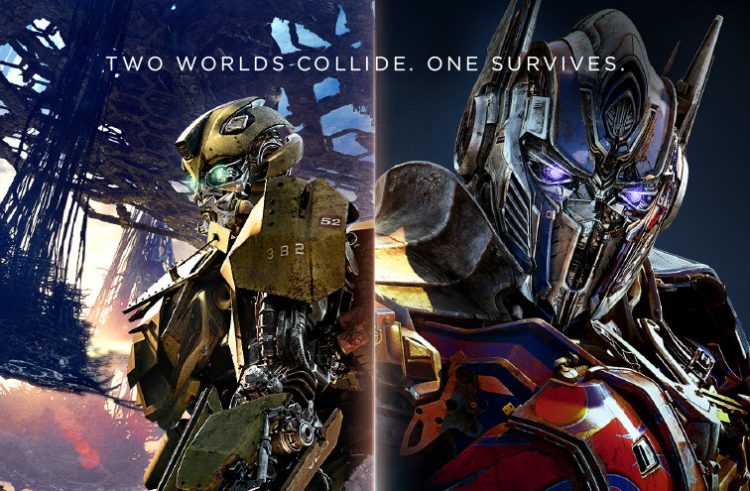 Worlds Collide In New Transformers: The Last Knight Poster