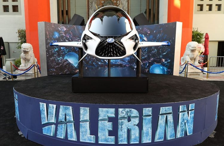 Lexus’ Skyjet Arrives At The Valerian Premiere