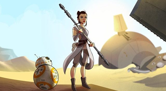 Watch: Star Wars Forces Of Destiny Short Featuring Rey & BB-8