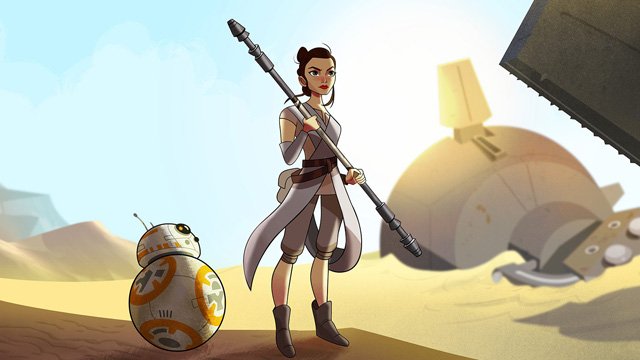Watch: Star Wars Forces Of Destiny Short Featuring Rey & BB-8
