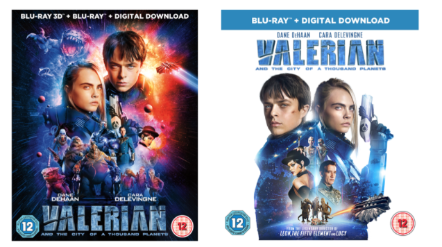 Valerian Home Entertainment Release Details
