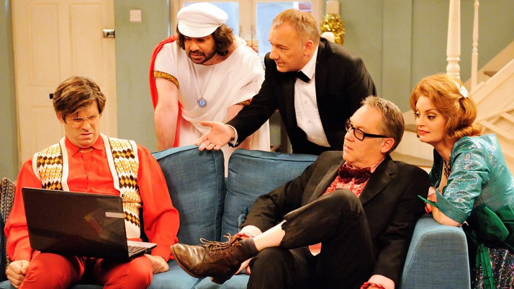 Vic Reeves and Bob Mortimer in House of Fools on BBC Two