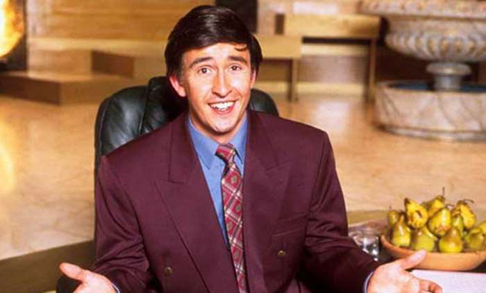 Steve Coogan as Alan Partridge hosting Knowing Me, Knowing Yule