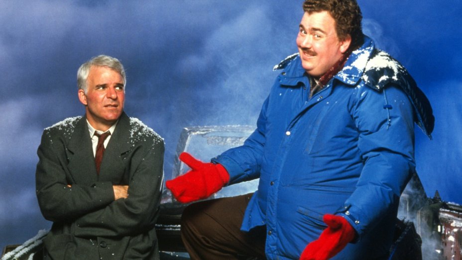Steve Martin and John Candy in Planes, Trains and Automobiles