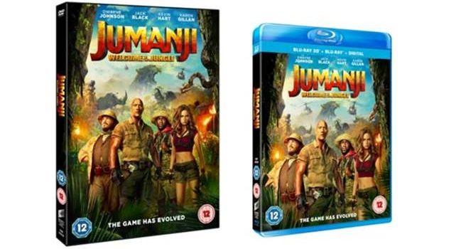 Jumanji: Welcome To The Jungle Home Entertainment Release Details
