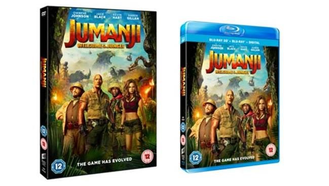 Jumanji: Welcome To The Jungle Home Entertainment Release Details