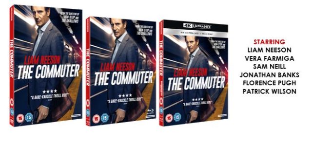 The Commuter Home Entertainment Release Details