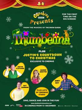 The much-anticipated annual CBeebies Christmas Show is coming to the big screen for the first time!