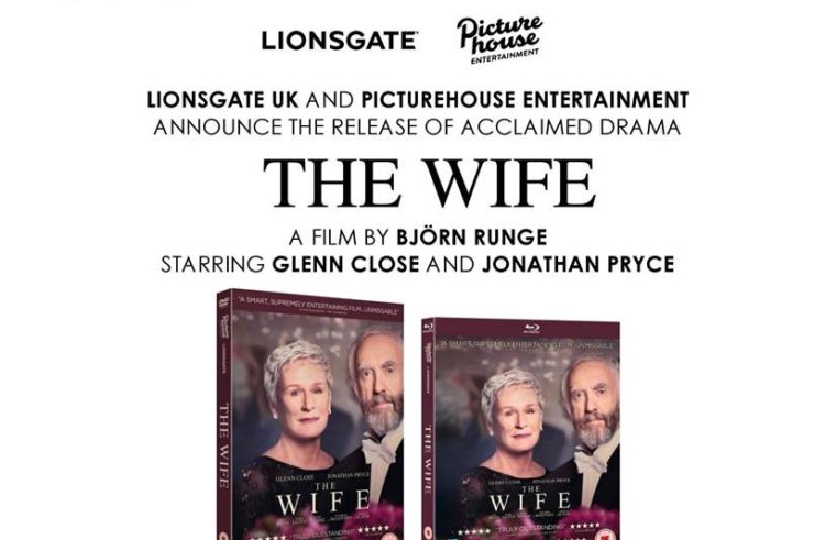 THE WIFE IS RELEASED ON DVD, BLU-RAY AND DIGITAL ON 28 JANUARY 2019