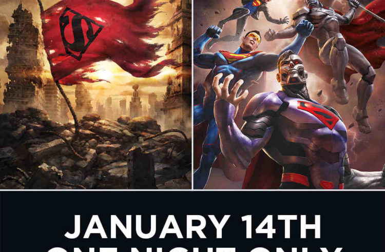 THE DEATH OF SUPERMAN and REIGN OF THE SUPERMEN – In UK cinemas January 14