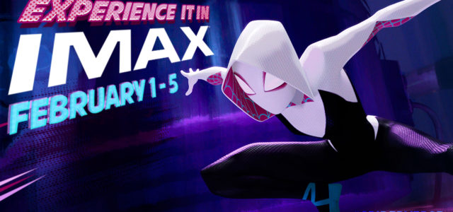 SPIDER-MAN™: INTO THE SPIDER-VERSE, EXPERIENCE IT IN IMAX® FROM FEBRUARY 1 – 5