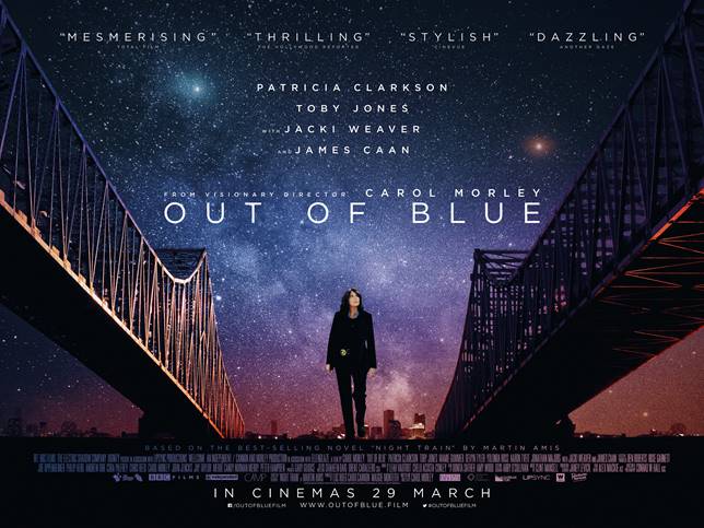 WORLDWIDE TRAILER AND POSTER LAUNCH FOR CAROL MORLEY’S OUT OF BLUE