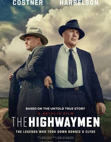 THE HIGHWAYMEN will launch in selected cinemas from 15th March and globally on Netflix on 29th March