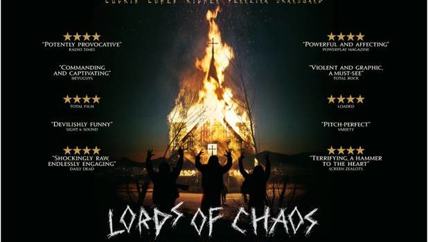 LORDS OF CHAOS will be released in UK cinemas from 29th March 2019