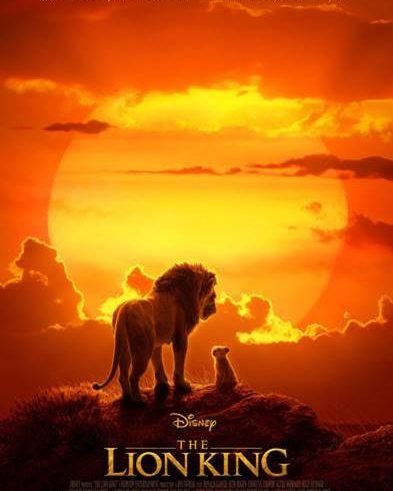 THE LION KING IS RELEASED IN UK CINEMAS 19th JULY 2019