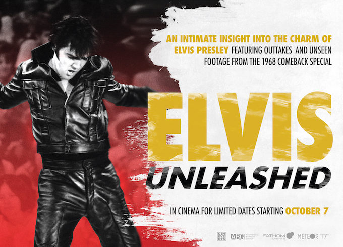 Experience the King Like Never Before ‘Elvis Unleashed’ in Cinemas across the UK & Ireland, October 7th