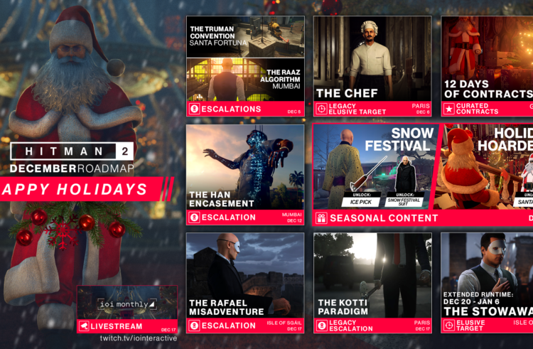 Holidays with Themed Seasonal Content, Free for All Players