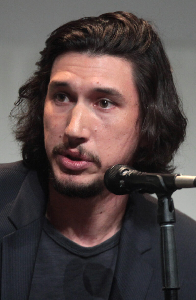 Actor Adam Driver, who played Kylo Ren and Ben Solo in the Star Wars sequel trilogy