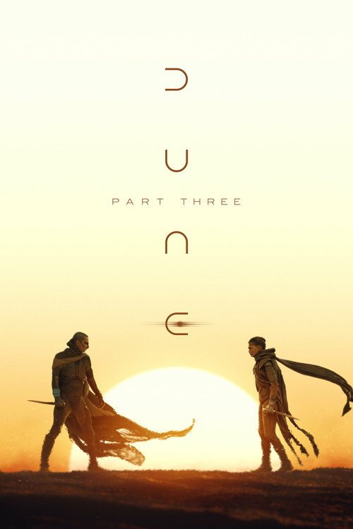 Dune: Part Three official poster