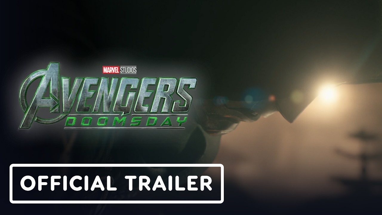 Still from the official Avengers: Doomsday trailer, a Marvel Studios film shot at Pinewood Studios in England