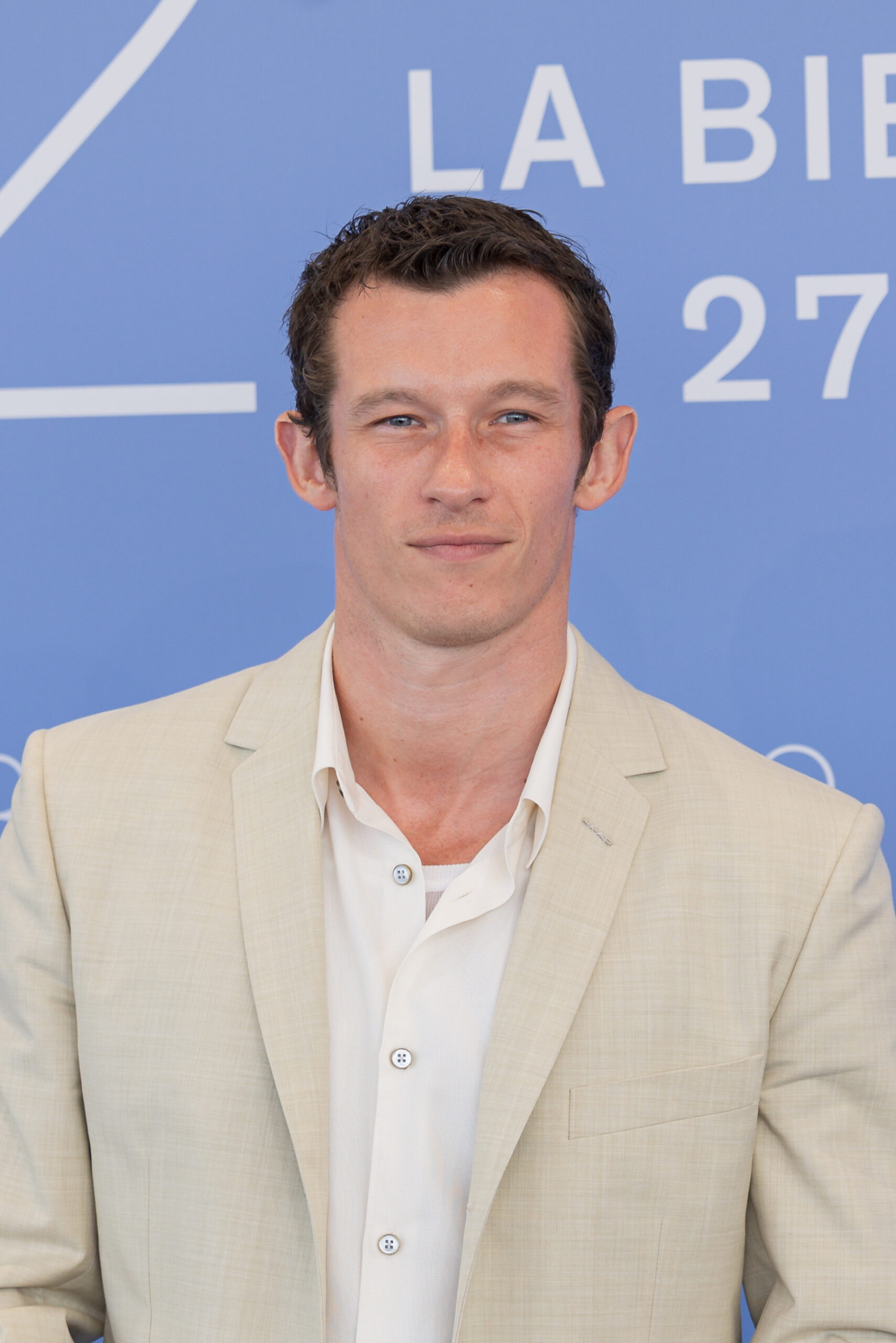 Callum Turner, reported James Bond finalist, at the 82nd Venice International Film Festival