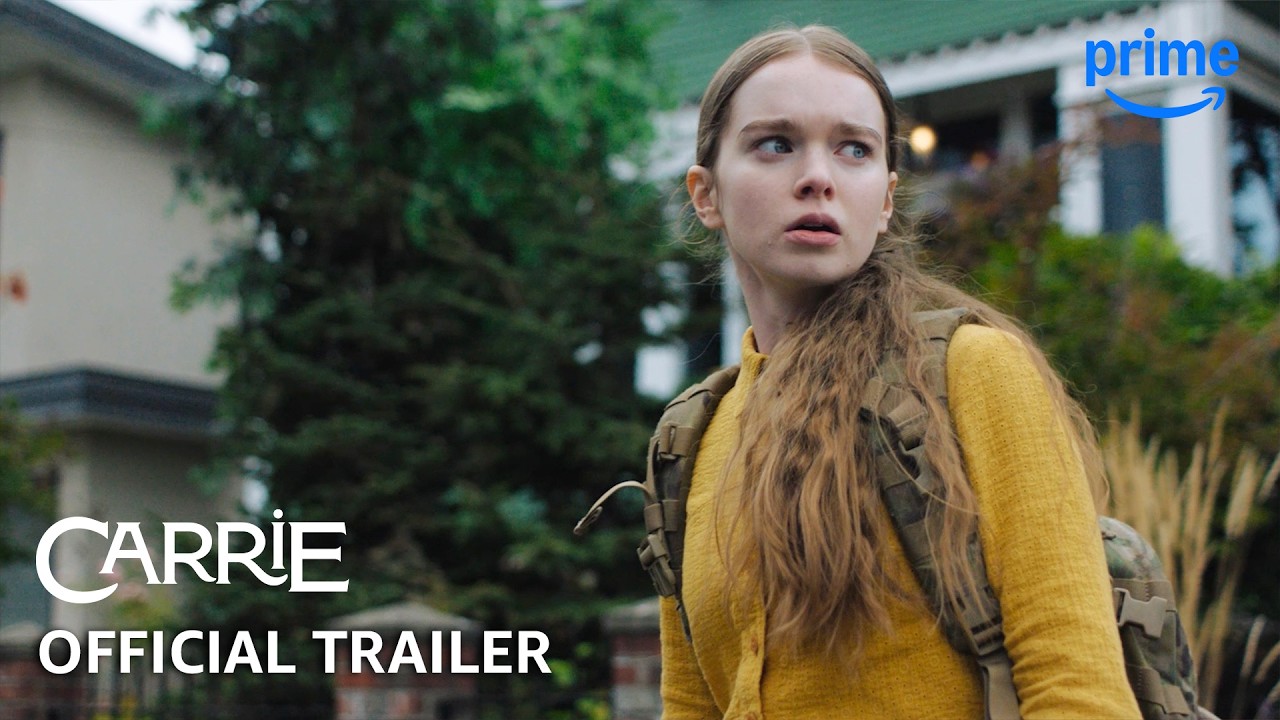 Summer H. Howell as Carrie White in Prime Video's official trailer for Mike Flanagan's Carrie series