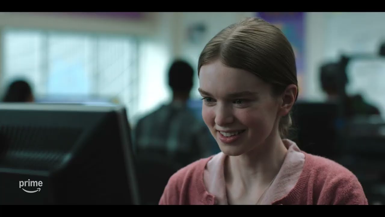 A scene from the official trailer for Mike Flanagan's Carrie, the eight-episode Stephen King series on Prime Video