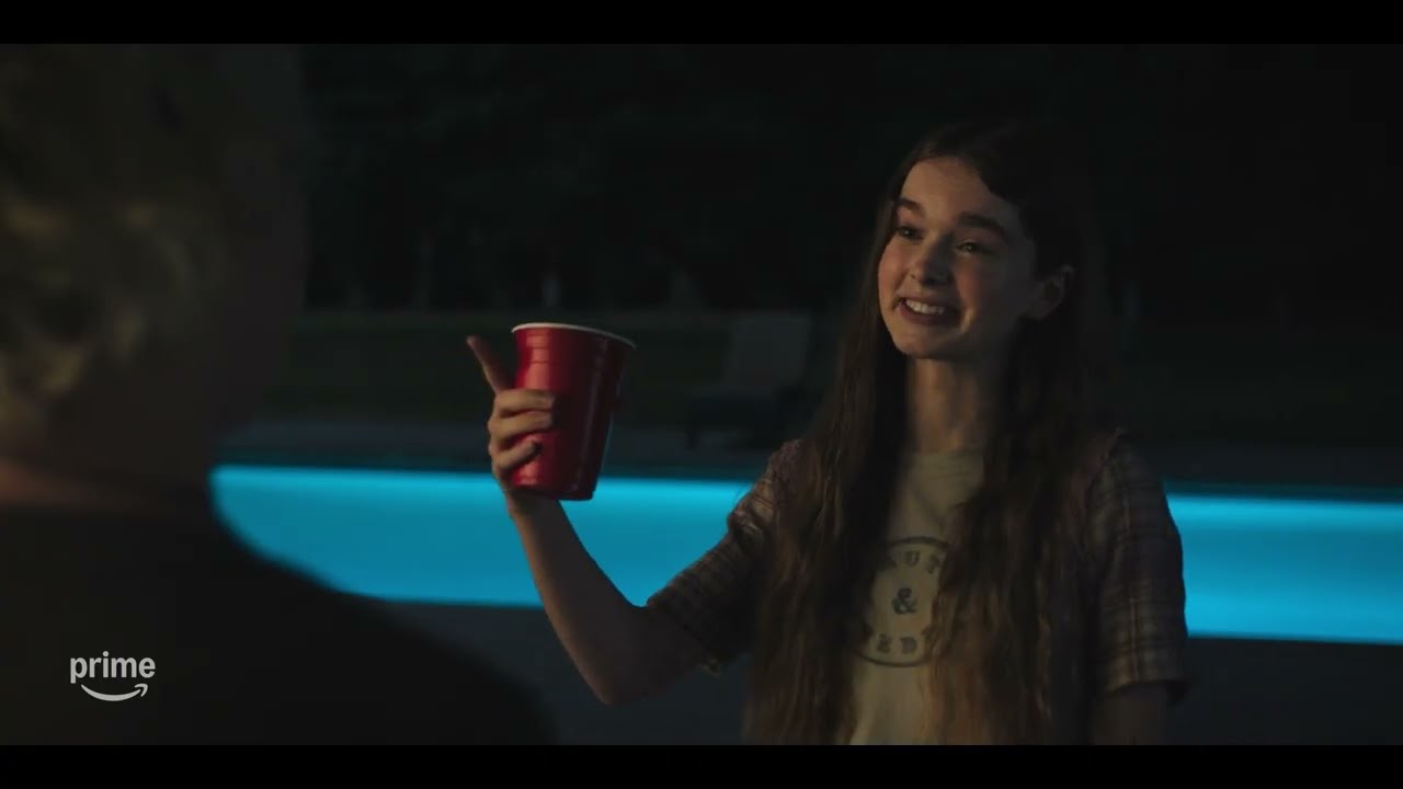 A moment from the Prime Video trailer for Carrie, Mike Flanagan's modern retelling of Stephen King's debut novel