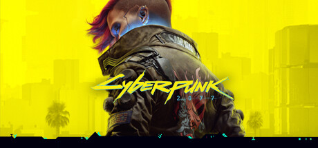 Cyberpunk 2077 key art from CD Projekt Red's Steam store page