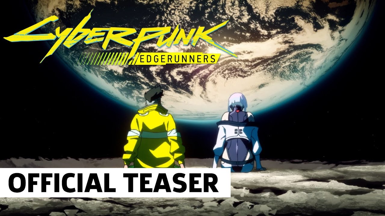 Image from the 2022 teaser for the original Cyberpunk: Edgerunners anime on Netflix