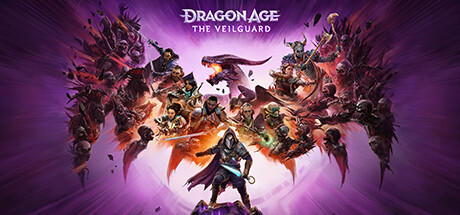 Dragon Age: The Veilguard key art, BioWare's final released game before EA closed the studio