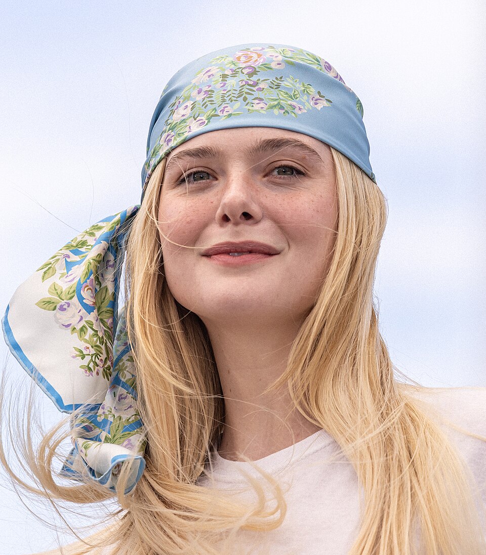Elle Fanning, who plays a young Effie Trinket in Sunrise on the Reaping