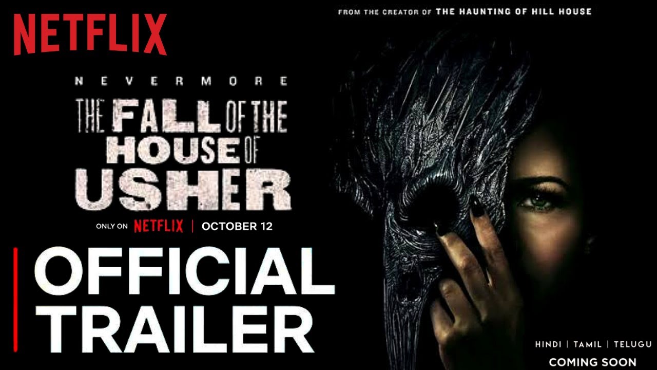 Image from the trailer for The Fall of the House of Usher, Mike Flanagan's 2023 Netflix series
