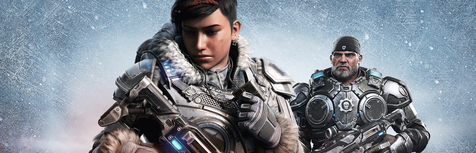 Official Gears 5 key art, the previous mainline Gears of War game from 2019