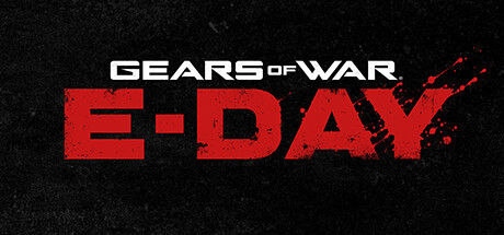 Official Gears of War: E-Day header art with the game logo, from the Steam store page