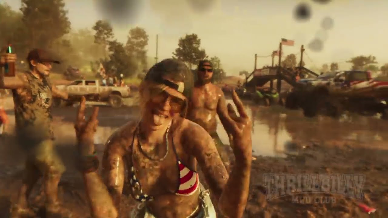 Frame from the first Grand Theft Auto VI trailer, released by Rockstar Games in December 2023