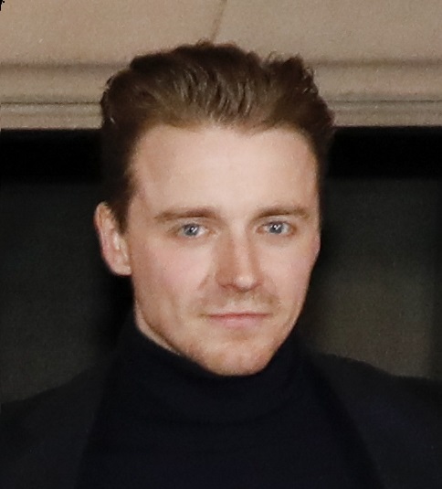 Jack Lowden, the bookmakers' favourite in the final James Bond screen tests, at a film premiere in Edinburgh