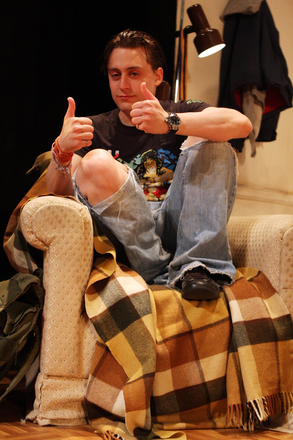 Kieran Culkin, cast as a young Caesar Flickerman in Sunrise on the Reaping