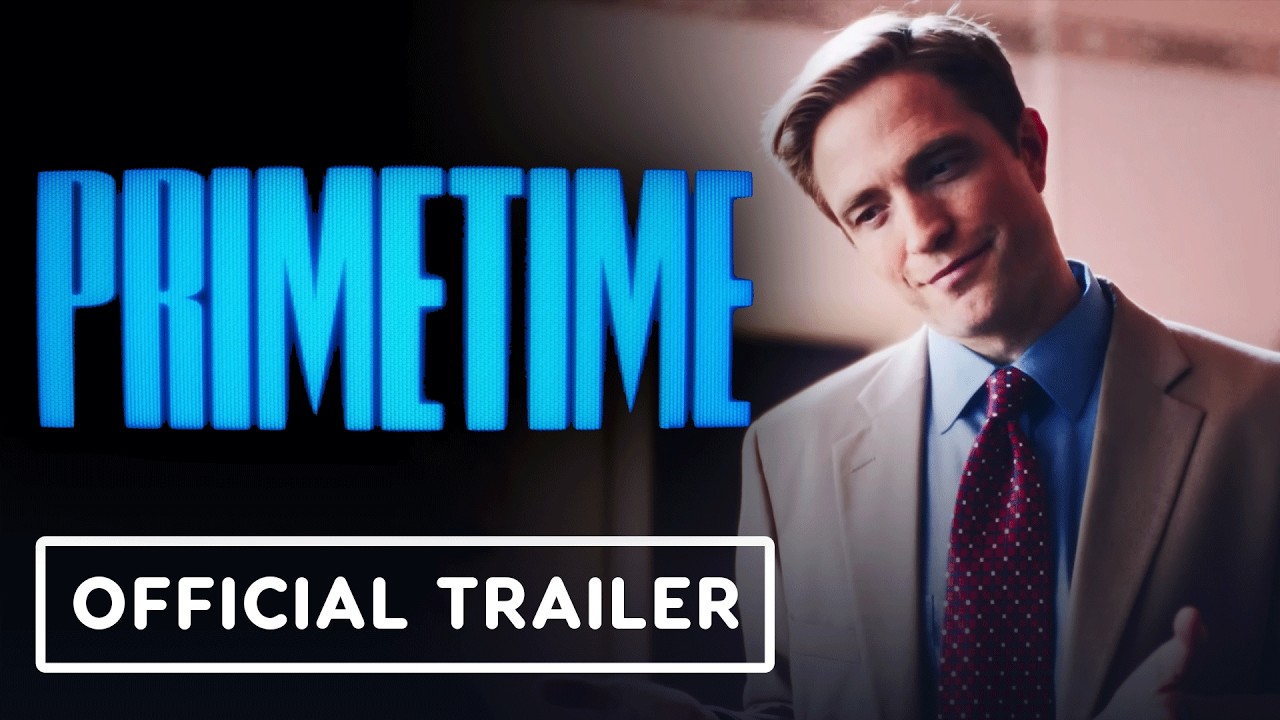 Still from the official trailer for A24's Primetime (2026), starring Robert Pattinson as Chris Hansen