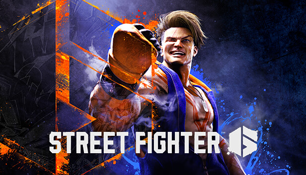 Street Fighter 6 key art with the Street Fighter logo, from the Capcom game series the new Paramount film adapts