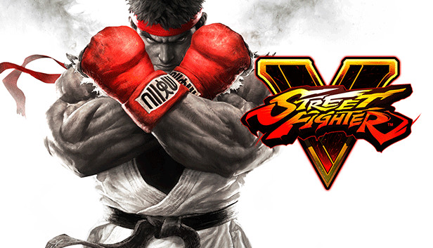 Street Fighter V key art from Capcom, part of the fighting-game series that co-produced the 2026 Street Fighter film
