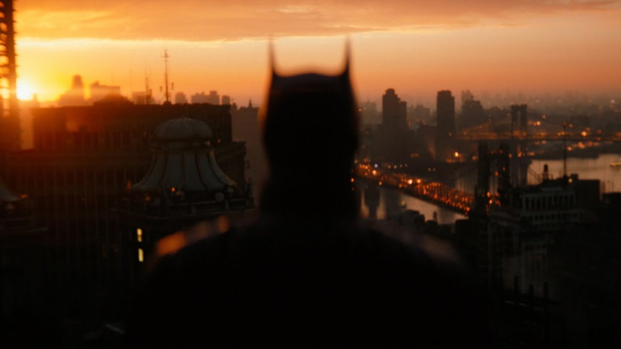 Still from the official trailer for Matt Reeves' The Batman, whose sequel The Batman Part II is dated for 2028