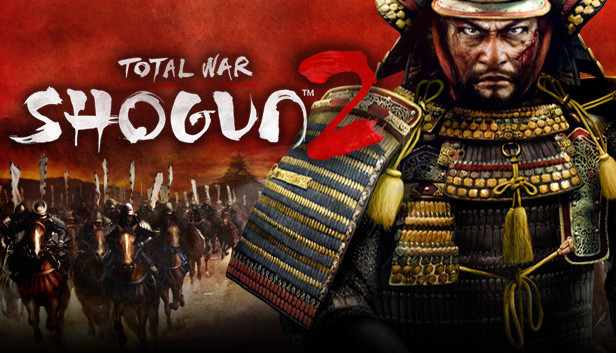 Total War: Shogun 2 key art with the game's logo